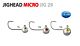 Micro Jig Spro Cu Carlig Gamakatsu Nr.4 2g