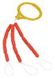Opritor Cauciuc Nevis Fluo Rosu M