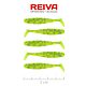 Shad Reiva Flat Minnow Shad 5cm 5buc/pac. Poppy Green