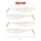 Shad Reiva Flat Minnow Shad 10cm 4buc/pac. Pearl Dot