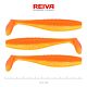 Shad Reiva Flat Minnow 12,5cm 3buc/plic (Shiny Orange)