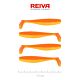 Shad Reiva Flat Minnow 7.5cm 4/pac. Shiny Orange