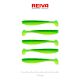 Shad Flash Reiva 7.5cm 5buc/pac. - Poison Green