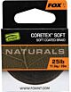 Fir Textil Cu Camasa Fox Naturals Coretex Soft-Verde Inchis 20m 25lb/11.3kg
