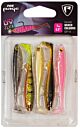 Shad Fox Rage Slick Shad Mixed Colors UV Colour Pack 9cm 5buc/pac