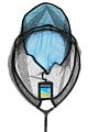 Cap Minciog Preston Match Landing Net 45cm