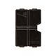 Cutie Preston Accessory Box - 4 Compartment Shallow 8.9x5.8x1.4cm