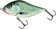 Vobler Salmo Slider Floating 7cm 17g Holographic Grey Shiner