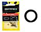 Inele despicate Spro 5Kg 10/pac. Negru