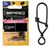 Agrafa Spro Snagless Snap 10/pac Negru Nr.1