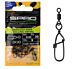 Agrafa Spro Snagless + Vartej 10/pac Negru Nr.3+5