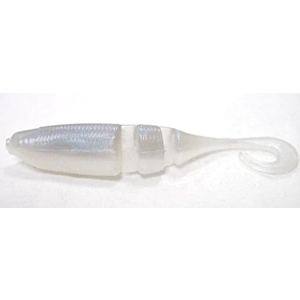 Shad Lake Fork Sickle Tail Baby Shad 2.25 inch.Albino Shad 15/pac