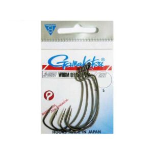Carlige Gamakatsu Worm Offset EWG SL NS Black Nr.3/0 5/plic