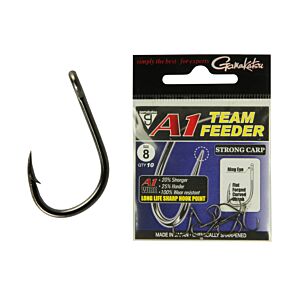 Carlige Gamakatsu A1 Team Feeder Strong Carp Nr.8 15/pac