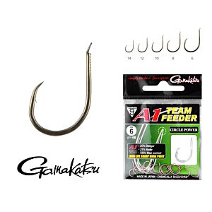 Carlige Gamakatsu A1 Team Feeder Circle Power Nr.6 15/pac