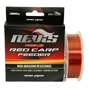 Fir Monofilament Nevis Red Carp Feeder 150m 0.20mm