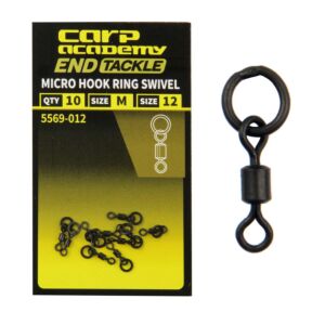 Vartej Carp Academy Micro Hook Ring Swivel M 10/pac. Nr.12