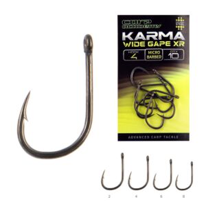 Carlige Carp Academy Karma Wide Gape XR 10buc/pac Nr.8