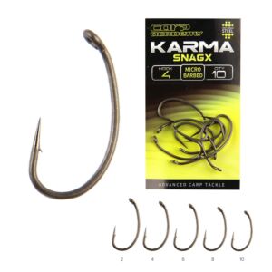 Carlige Carp Academy Karma SnagX 10buc/pac