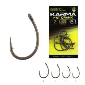 Carlige Carp Academy Karma Fat Crank 10buc/pac