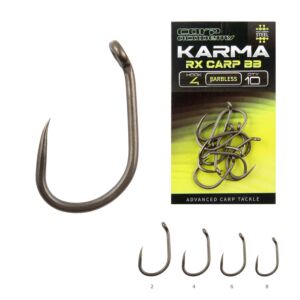Carlige Carp Academy Karma RX Carp Barbless 10buc/pac Nr.6