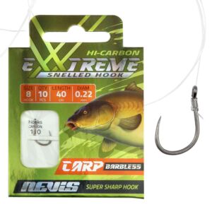Carlige Legate Nevis Crap Barbless 40cm 10buc/plic