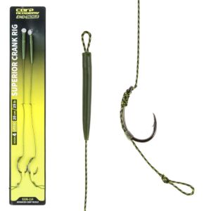 Carlige Legate Carp Academy Crank Rig nr.2 2buc/pac.