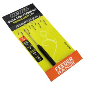 Set Inaintas Monofilament Feeder Nevis Nr.12 + Croseta 5/plic