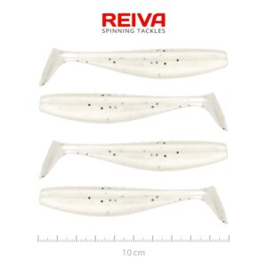 Shad Reiva Flat Minnow Shad 10cm 4buc/pac.