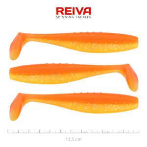 Shad Reiva Flat Minnow 12,5cm 3buc/plic