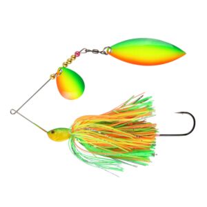 Spinnerbait Reiva Powerflex 18g Verde-Galben-Portocaliu