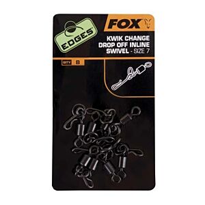 Vartej Fox Edges Kwik Change Inline Swivel Nr.7 8buc/plic