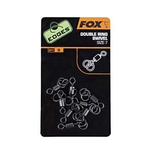Vartej Fox Edges Double Ring Swivel Nr.7 8buc/plic