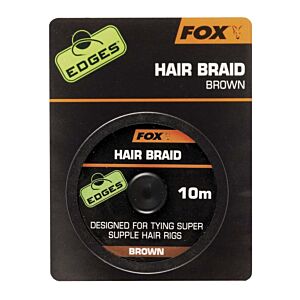 Fir Textil Fox Edges Hair Braid Brown