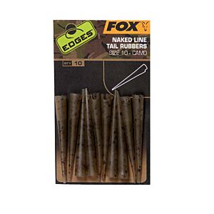 Conuri Antitangle Fox Naked Line Tail Rubbers Camo Nr.10 10buc/plic