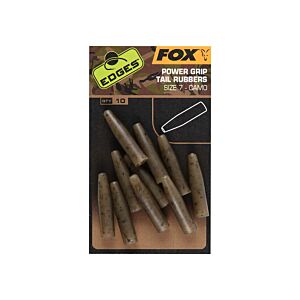 Conuri Fox Camo Power Grip Tail Rubbers Nr. 7 10buc/plic