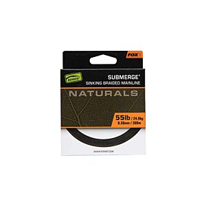 Fir Textil Fox Submerge Naturals Braid Green 300m 0.30mm 55lb/24.9kg