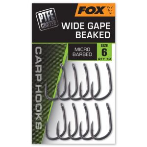Carlige Fox Wide Gape Beaked, 10buc/plic