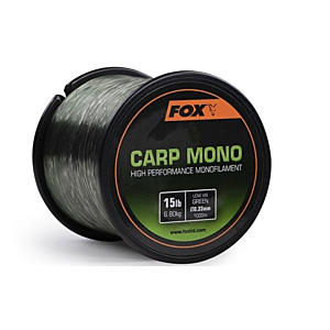 Fir Monofilament Fox Carp Mono Low-vis Green 1000m 0.33mm