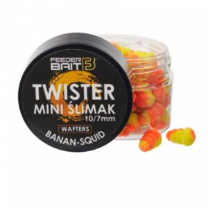 Feeder Bait - Mini Wafters Twister 10-7mm Banana-Squid