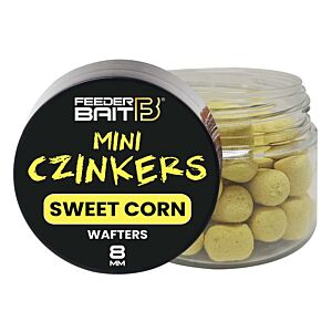 Mini Czinkers Wafters Feeder Bait 8mm - Sweet Corn