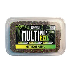 Multipack 3in1 Feeder Bait Peleti + Aroma + Wafters