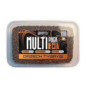 Multipack 3in1 Feeder B. Peleti 450g, Aroma 150ml Si Wafter 25ml - Aluna TIgrata