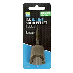 Cosulet Preston ICS In-Line Solid Pellet Feeder-Medium 30g
