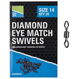 Varteje Preston Diamond Eye Match Swivels