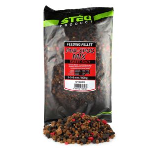 Amestec Steg Pva-Spod Mix 3-5-8mm 800g Sweet Spicy