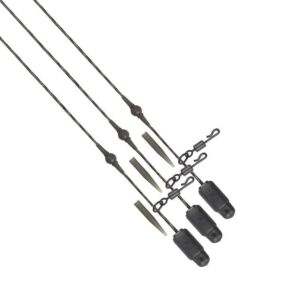 Kit monturi leadcore Fox Edges Heli Clip Rigs Natural 40lb 3buc/pac.
