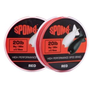 Fir Textil Spomb Braid Red 300m 0.18mm/9kg